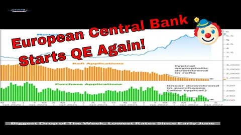 European Central Bank Starts QE Again