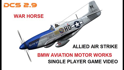 DCS 2.9 The BMW Aviaton Motor Works An Allied Air Target