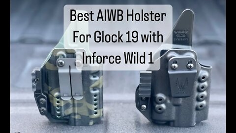 AIWB Holster Werkz Advaned Retention Systems Glock 19 Wild 1