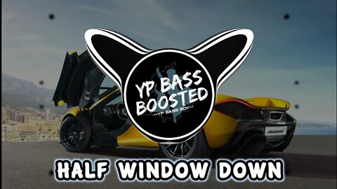 Half Window Down ( Bass Boosted ) Ikka |Dr Zeus | latest punjabi bass boosted song 2022