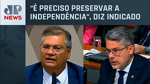 Flávio Dino a Alessandro Vieira na CCJ sobre autocontenção: “STF tem procurado exercer isso”