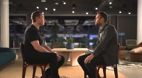 Elon Musk turn the tables on BBC reporter in first one on one interview