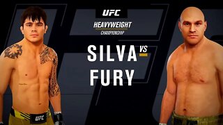 EA Sports UFC 4 Gameplay Tyson Fury vs Erick Silva