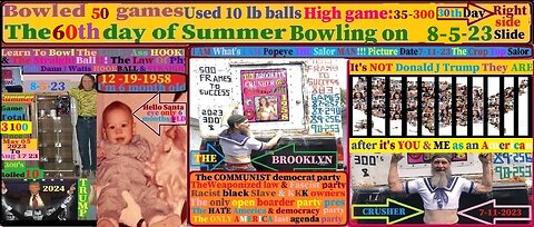 3100 games bowled become a better Straight/Hook ball bowler #183 with the Brooklyn Crusher 8-5-23