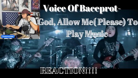REACTION To God, Allow Me Please To Play Music- By Voice Of Baceprot on Bleeding Edge Reactions