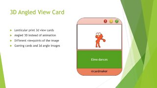 3D Angled View Card