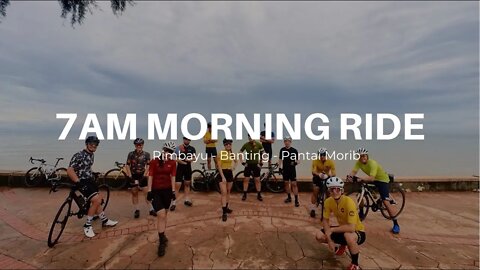 Pantai Morib ride with 7AM team | Lax Go Cycling #33