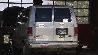 Aurora church's van used to provide disaster relief stolen, severely damaged