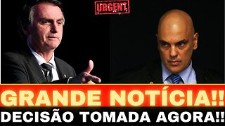 REVIRAVOLTA!! MORAES TOMA DECISÃO!! GRANDE NOTÍCIA!! ACABOU....