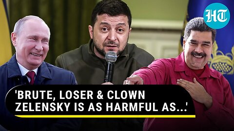 'Clown Zelensky...': Venezuelan President Lashes Out For Rejecting Peace With Russia Pitch