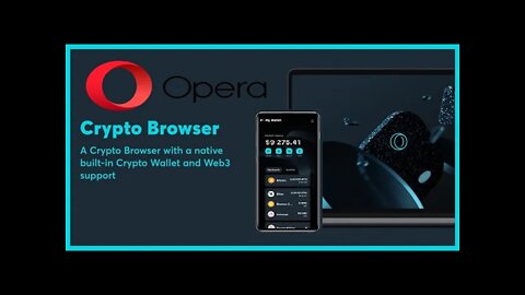 💥Opera Crypto Web3 com Carteira Digital Integrada💥