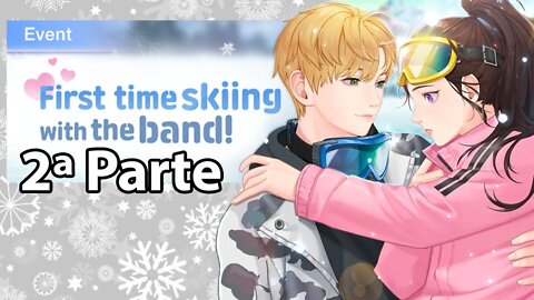 Wannabe Challenge - Primeira vez esquiando com a banda❄️[parte 2]