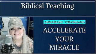 How To Accelerate Your Miracle! Expedited Answers To Prayers! Annamarie Prays With YOU!