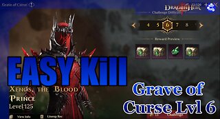 ♨️♨️Easy KILL F2P Grave of Curse Lvl 6! F2P LOW-Level Heroes!♨️♨️