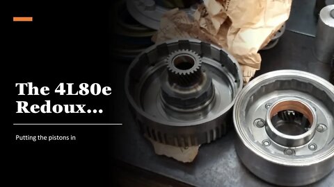 Putting the pistons together on the GM 4L80e REDOUX-Component Rebuild Part 2