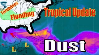 Tropical Update & Severe Weather Today, Tornadoes, Hurricane Winds, Flooding - The WeatherMan Plus