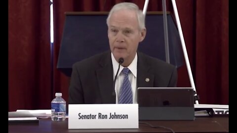 Mockingbird Media Blackout: Sen. Ron Johnson Hears About Crimes Against Humanity