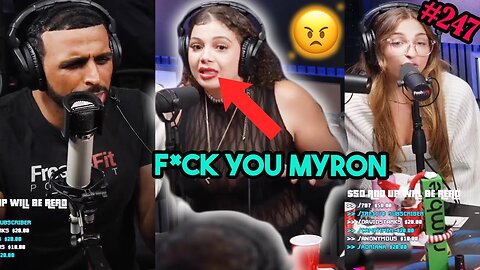 Obese Rude Girl Couldn't Handle The TRUTH And Went In On Myron For 15 Minutes