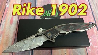 Rike1902 Damasteel / includes disassembly/ A Beauty & a Beast !!