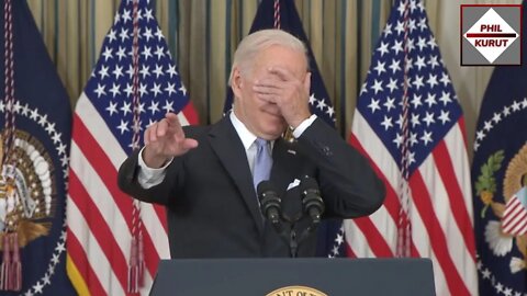 Joe Biden Plays Peekaboo with the Press