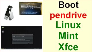 Como criar pendrive de boot (inicialização) no Linux Mint Xfce