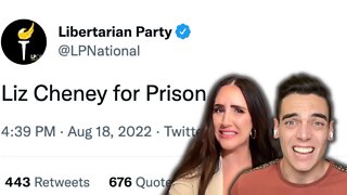'Liz Cheney for prison': WTF did the Libertarian Party just tweet?