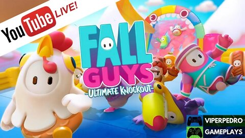 [LIVE] Venha se divertir conosco! | Fall Guys: Ultimate Knockout (PC/Steam)