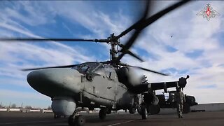 Ka-52 and Mi-24 helicopters of the Central Military District in denazification