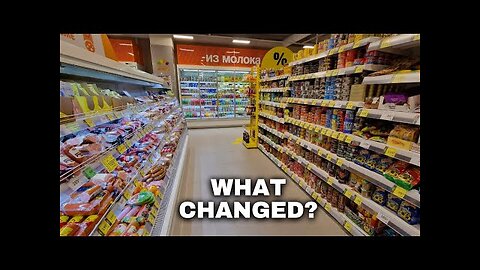 Russian TYPICAL Supermarket After 600 Days of Sanctions