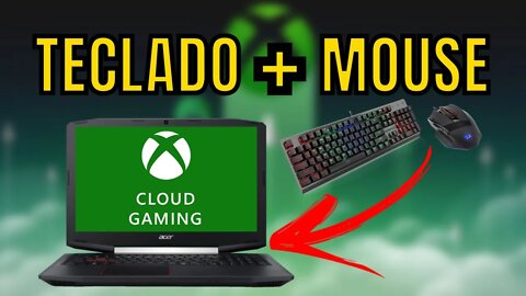 COMO JOGAR no XCLOUD com TECLADO e MOUSE ???