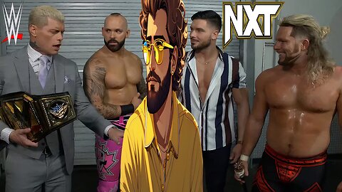 CODY RHODES VISITS NXT