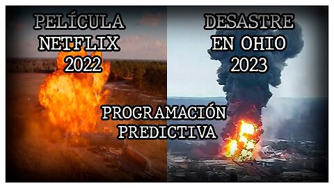 LA PROGRAMMAZIONE PREDITTIVA NEL FILM DI NETFLIX DEL 2022 WHITE NOISE uscito il 31 agosto 2022 (festival cinema di Venezia) 25 novembre 2022 (USA) AVEVA PREVISTO IL DISASTRO IN OHIO DEL 3 febbraio 2023