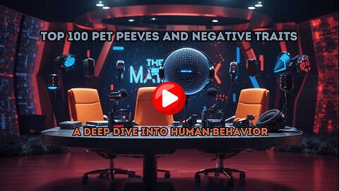 Top 100 Pet Peeves and Negative Traits: A Deep Dive into Human Behavior | The Mark G Show Podcast