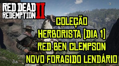 RED DEAD ONLINE COLEÇÃO HERBORISTA E RED BEN CLEPSON