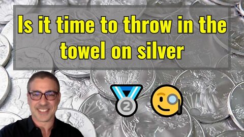 Is it time to throw in the towel on silver🥈🧐