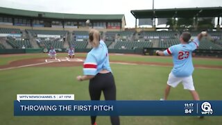 Throwing the First Pitch