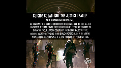 RapperJJJ LDG Clip: Suicide Squad: Kill The Justice League Is Delayed To February