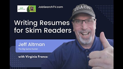 Writing Resumes for Skim Readers