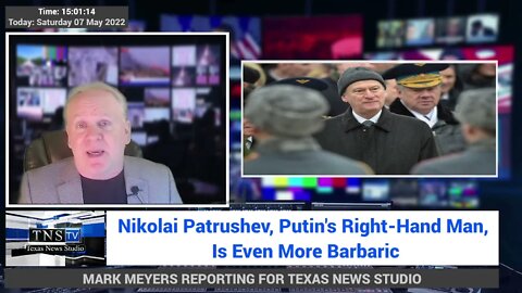 NOT A NICE GUY: Putin’s right-hand man Nikolai Patrushev is more barbaric than his master
