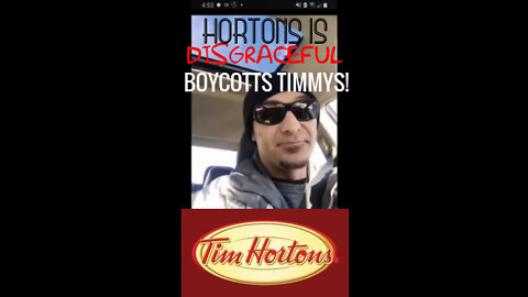 BOYCOTT TIM HORTONS FOR REFUSING TO SERVE FREEDOM CONVOY CANADIAN TRUCKERS