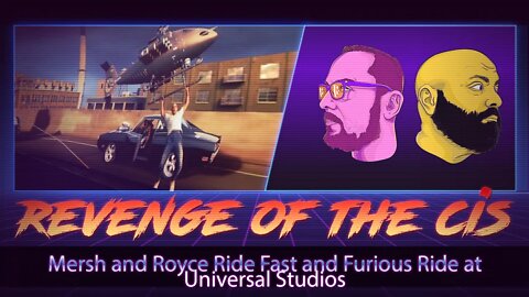 Mersh and Royce Ride Fast and Furious Ride at Universal Studios | ROTC Clip.