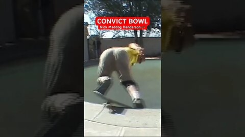 Backside Smith Grind Through The Pocket @ Convict Bowl