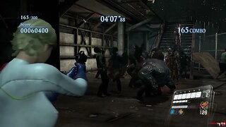 Super Girl's "Last Stand"| Resident Evil 6 Mercenaries No Mercy