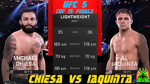 UFC 5 - CHIESA VS IAQUINTA