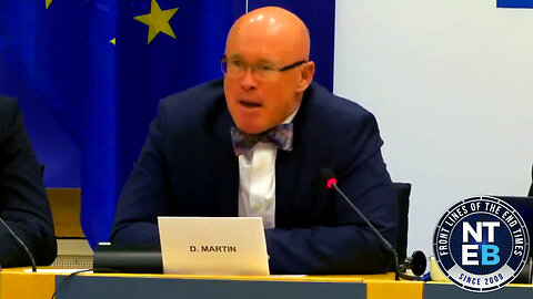 David Martin At International Covid Summit 2023 European Parliament