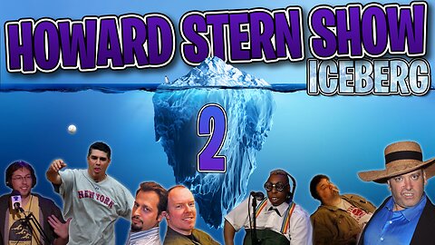 The Howard Stern Show's Greatest Moments! 🧊 Tier 2: Howard Stern Show Iceberg