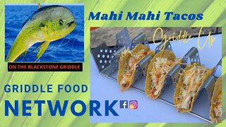 How to make Mahi Fish Tacos on the Blackstone Griddle | Blackstone Griddle Recipes | Griddle Cooking