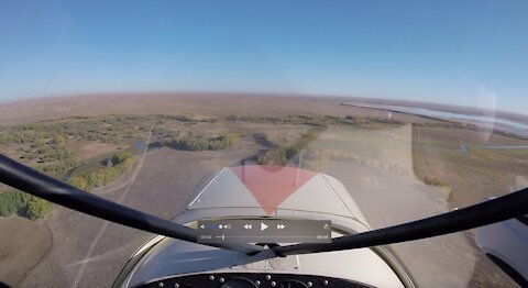 Super Cub flight up the Platte River