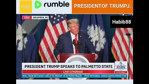 ❣️, President Donald J, Trump, Speaks at India (Habib88)