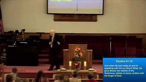 Live Streamed Service: Disobedience Dissected - Why We Disobey God. Exodus 32:1-35